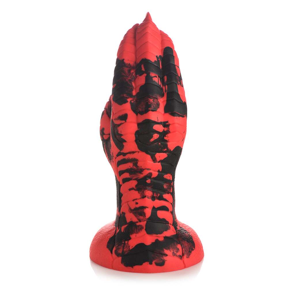 Dildo from XR Brands in Red designed for anal sex with Her or Him