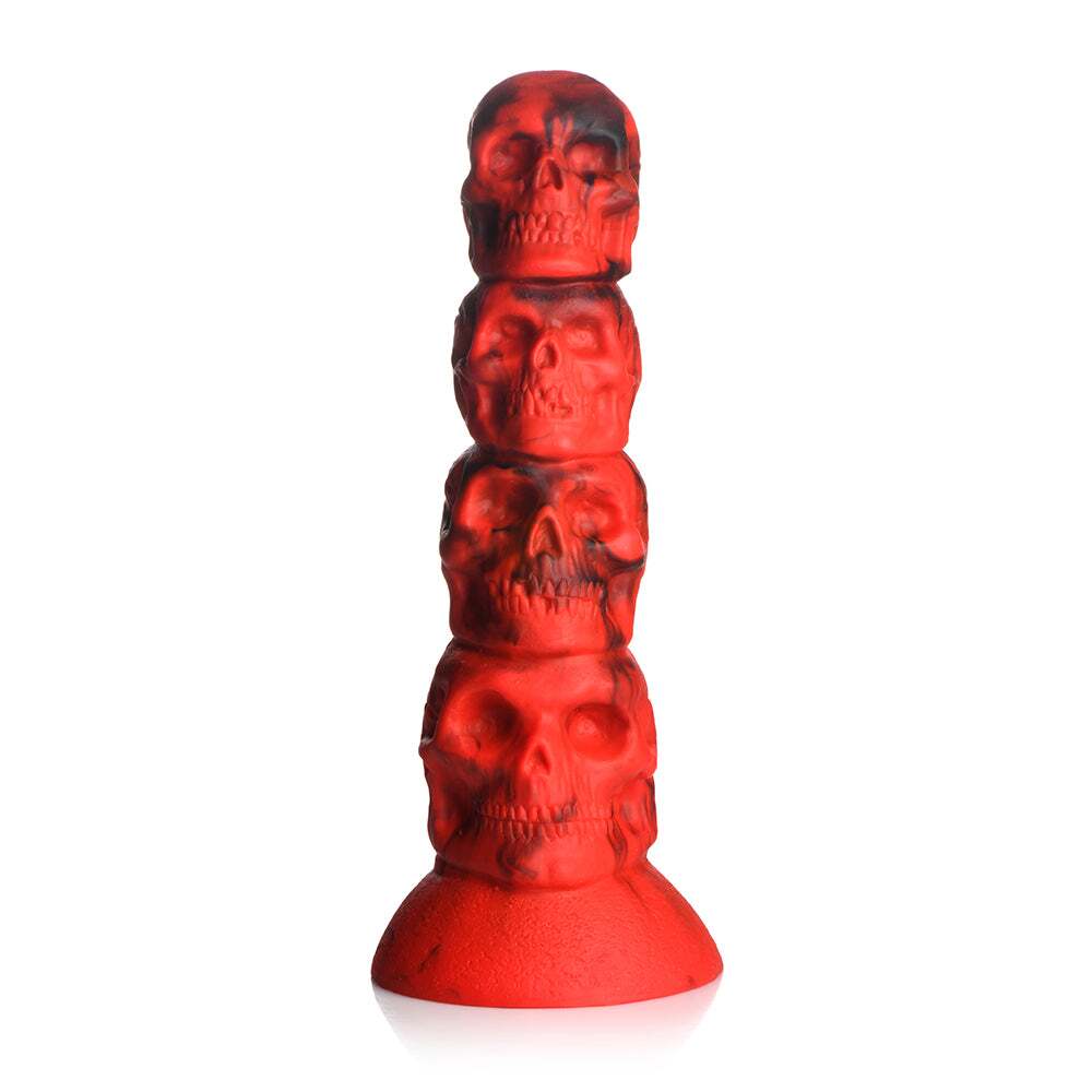 Dildo from XR Brands in Red designed for anal sex with Her or Him