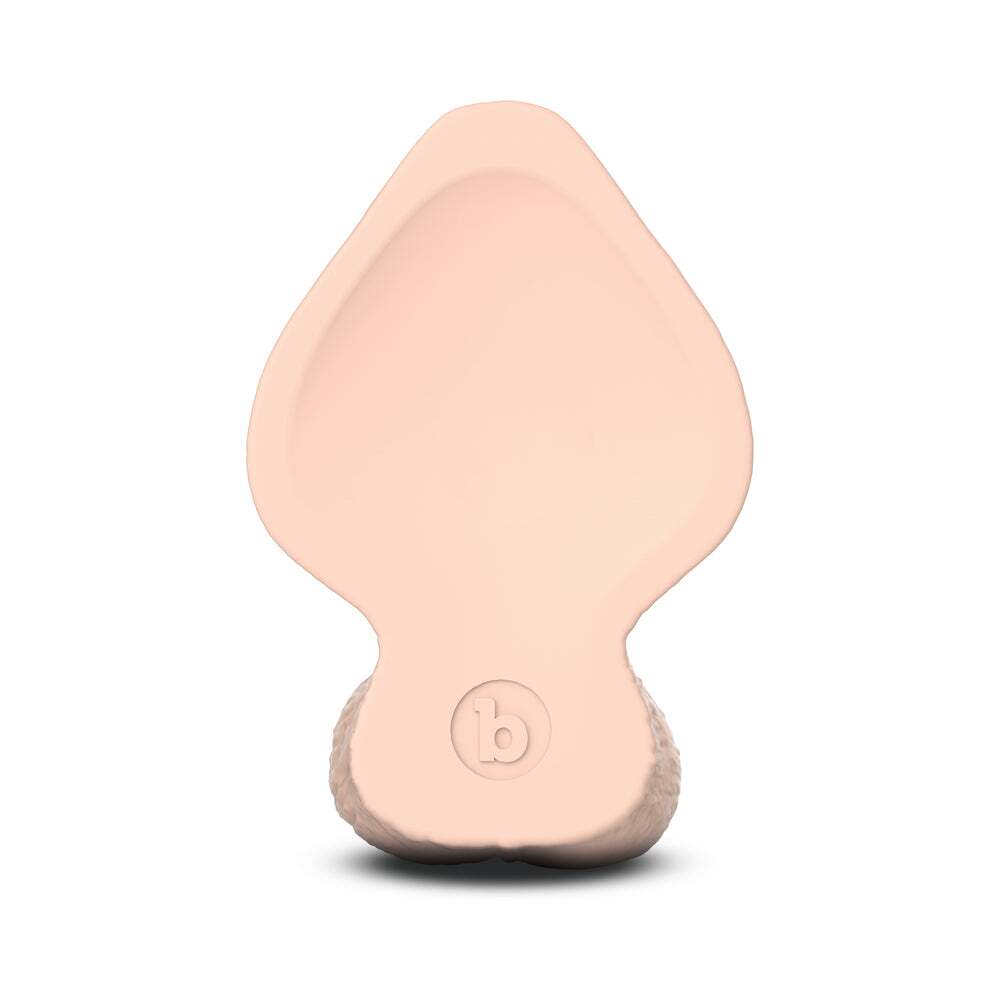 Dildo by b-Vibe in  shown for pegging Her or Him