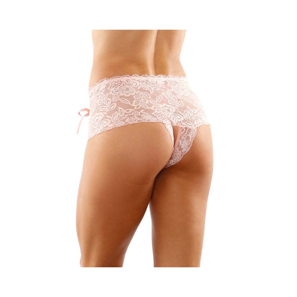 Sexy Light Pink panties by Fantasy Lingerie in her favorite color and panty style.