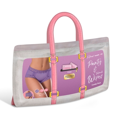 Sexy Purple panties by Magic Silk in her favorite color and panty style.