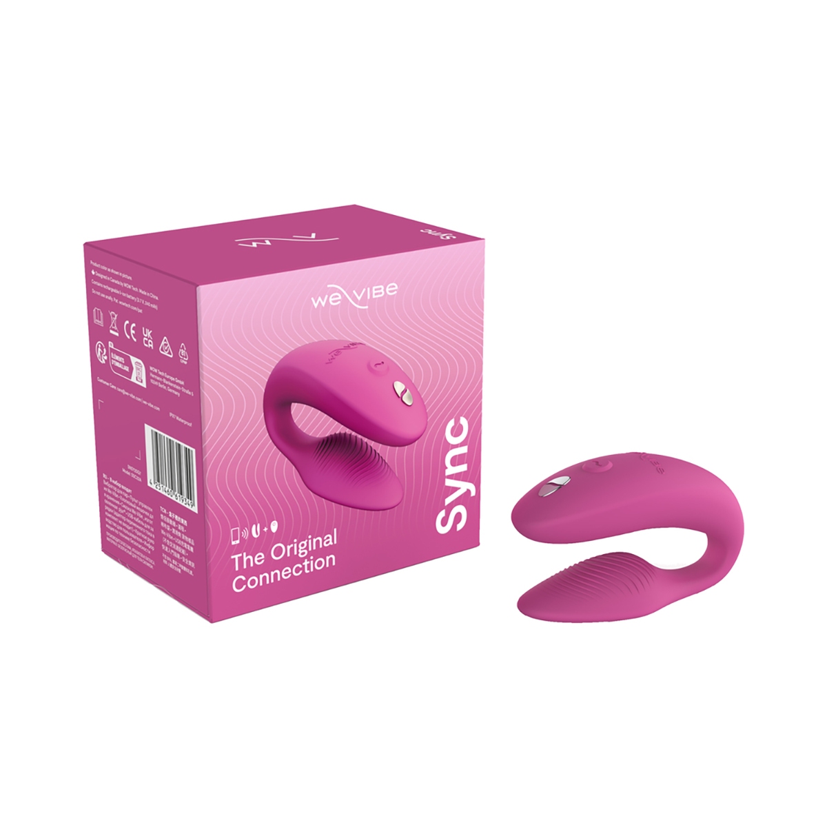 Waterproof design shown in the  We-Vibe vibrator