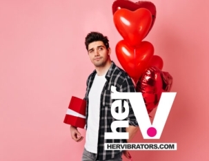 Valentines day gifts for boyfriend in a romantic couple bedroom setting