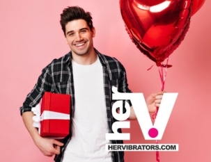 Valentines day gifts for him in a romantic couple bedroom setting