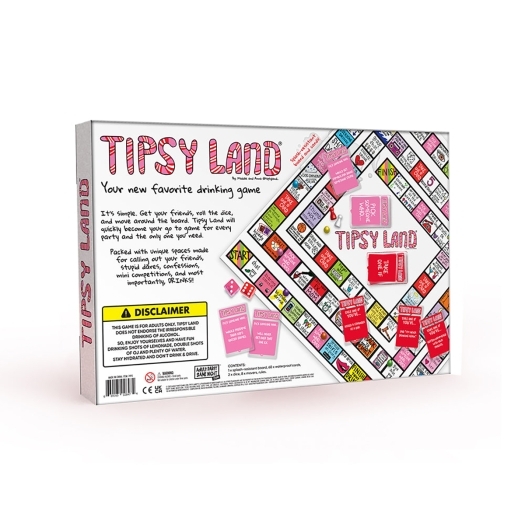 Buy  Tipsy Land Game book for her.