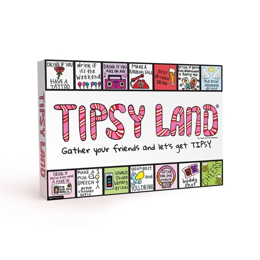 Buy  Tipsy Land Game book for her.