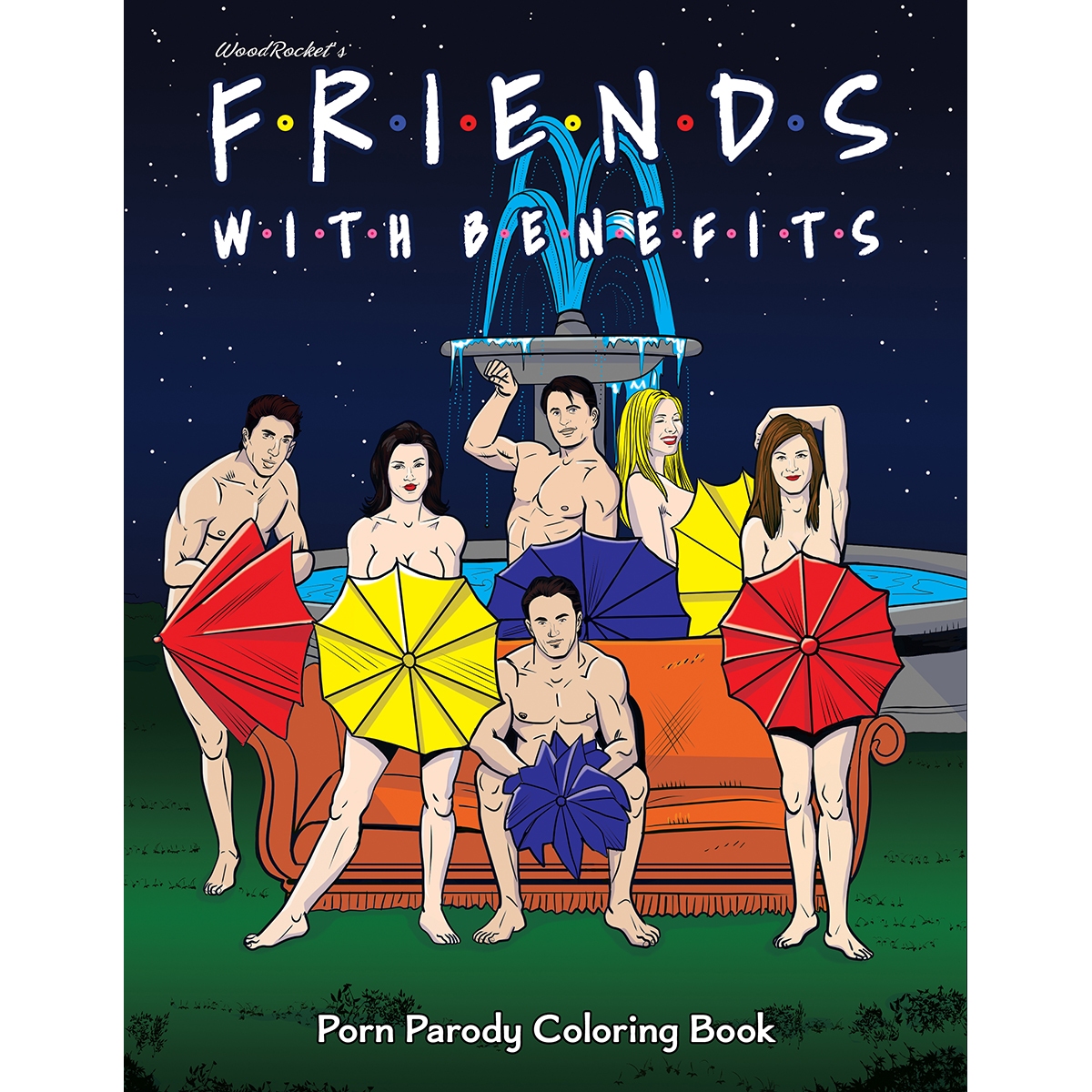 Buy  Wood Rocket Friends With Benefits Coloring Book book for her.
