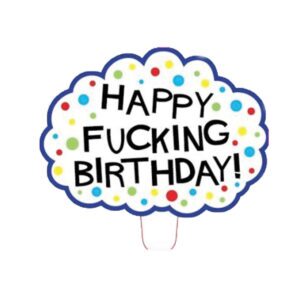 Happy Fucking Birthday! X Rated Candle