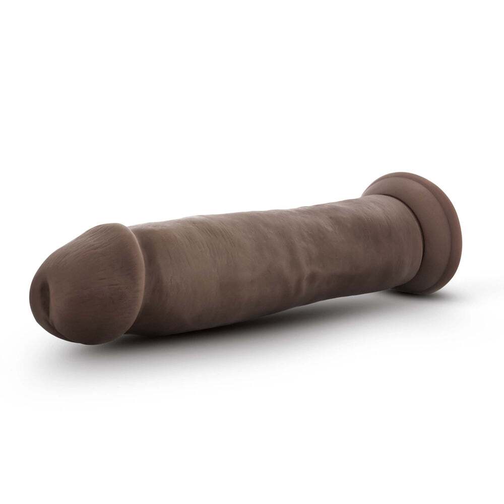 9 inch Dildo from Blush in Brown Chocolate Cocoa designed for anal sex with Her or Him