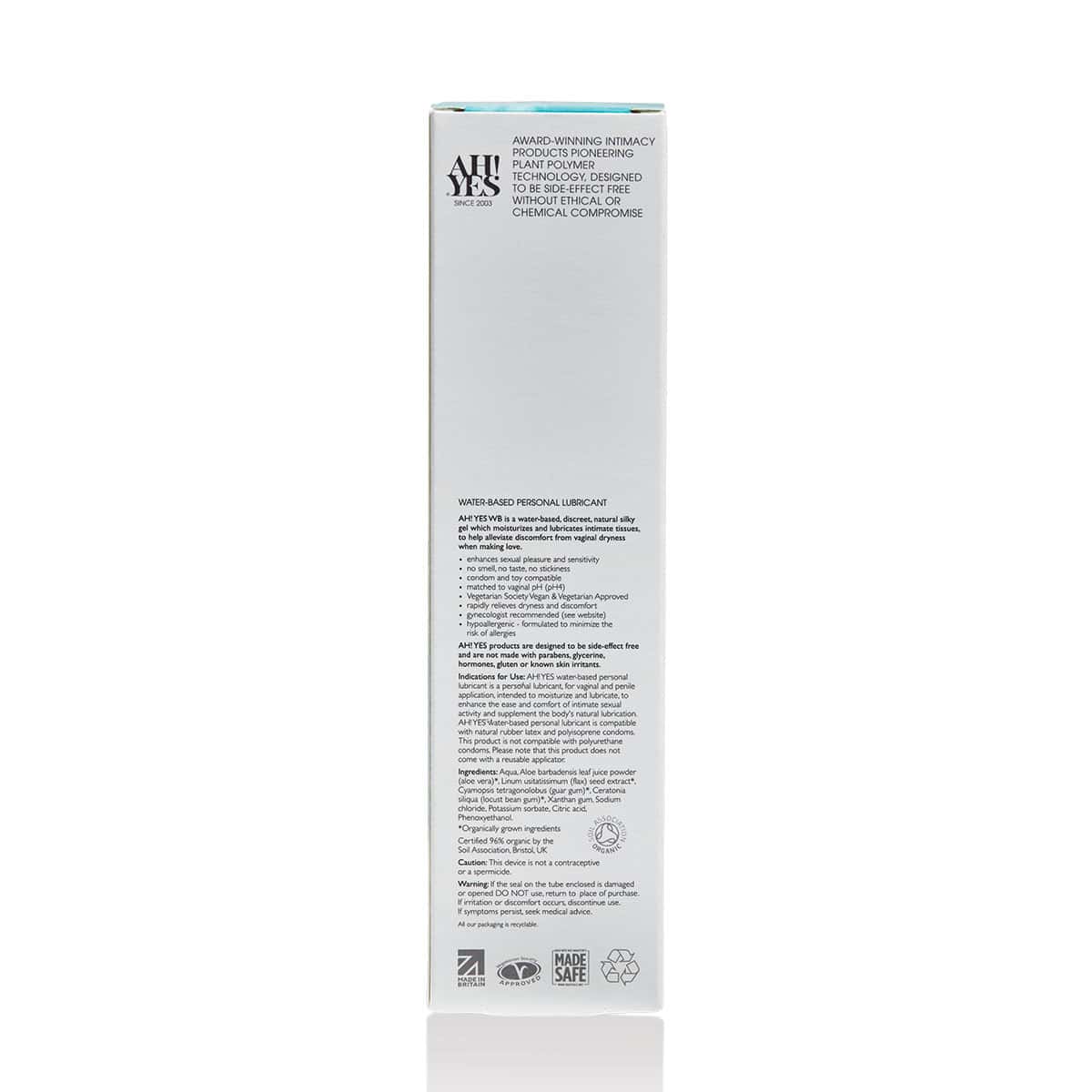 Buy and try AH! YES WB Water-Based Lubricant 5.1oz water based lubricant by AH! YES for your next sexual encounter with her.