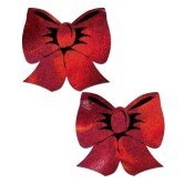 Wearing Pastease Red Bows nipples covers by Pastease can be fun and sexy!