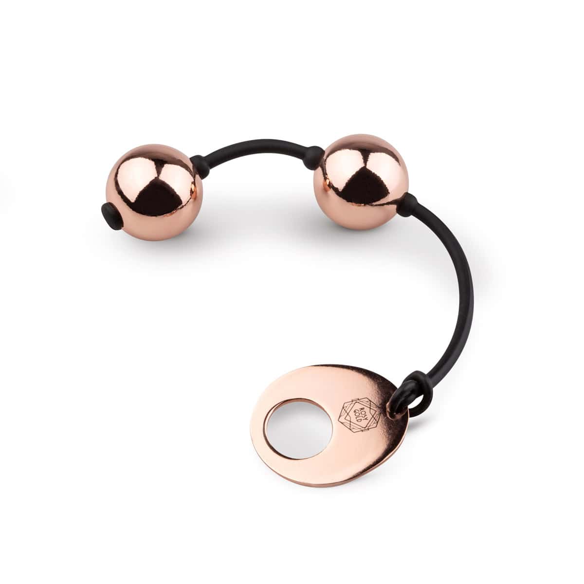 Buy Rosy Gold Nouveau Ben Wa Balls kegel exercise device for pelvic floor muscle strengthening.