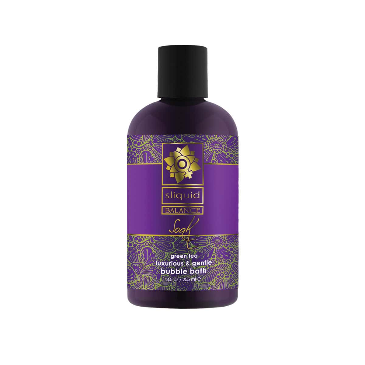 Buy and try Sliquid Balance Soak Green Tea 8oz water based lubricant by Sliquid for your next sexual encounter with her.