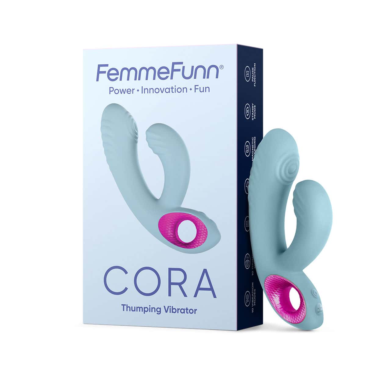 Buy a Femme Funn CORA  Light Blue vibrator.