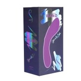 Buy a Swan The Mini Swan Wand GlowintheDark Purple vibrator.
