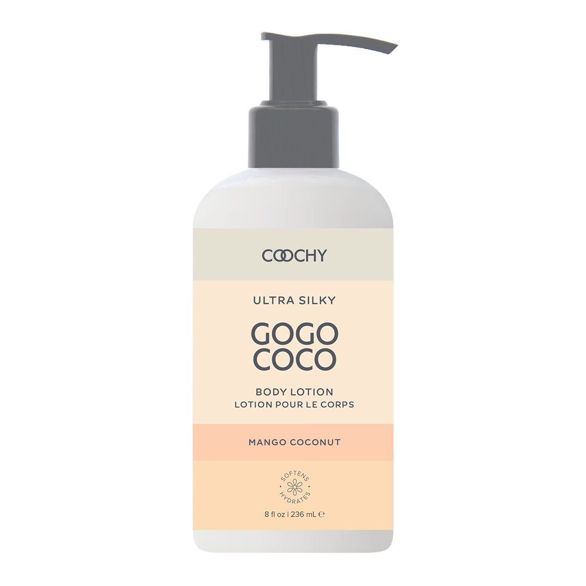 Buy and try Coochy Ultra Gogo Coco Body Lotion 8oz Mango Coconut intimate lotion for daily self care by Coochy