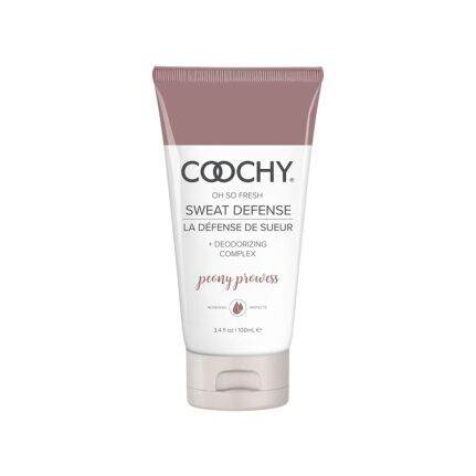 Buy and try Coochy Sweat Defense Protection Lotion 34oz Peony Prowess intimate lotion for daily self care by Coochy