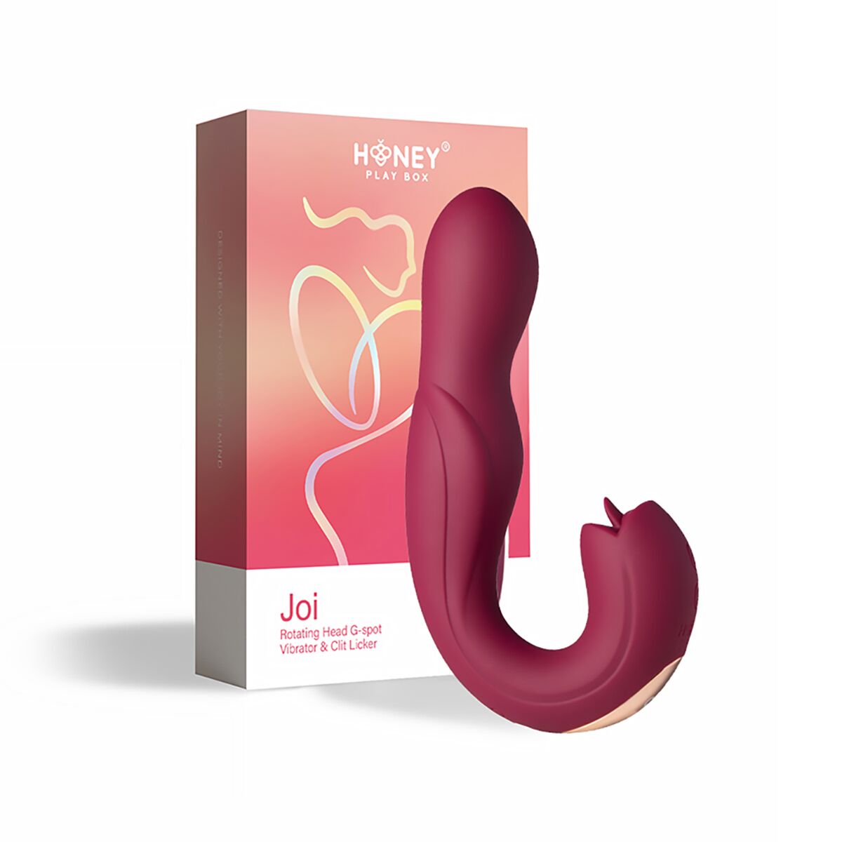 Buy a Joi Rotating Head G-Spot Vibrator  Maroon vibrator.