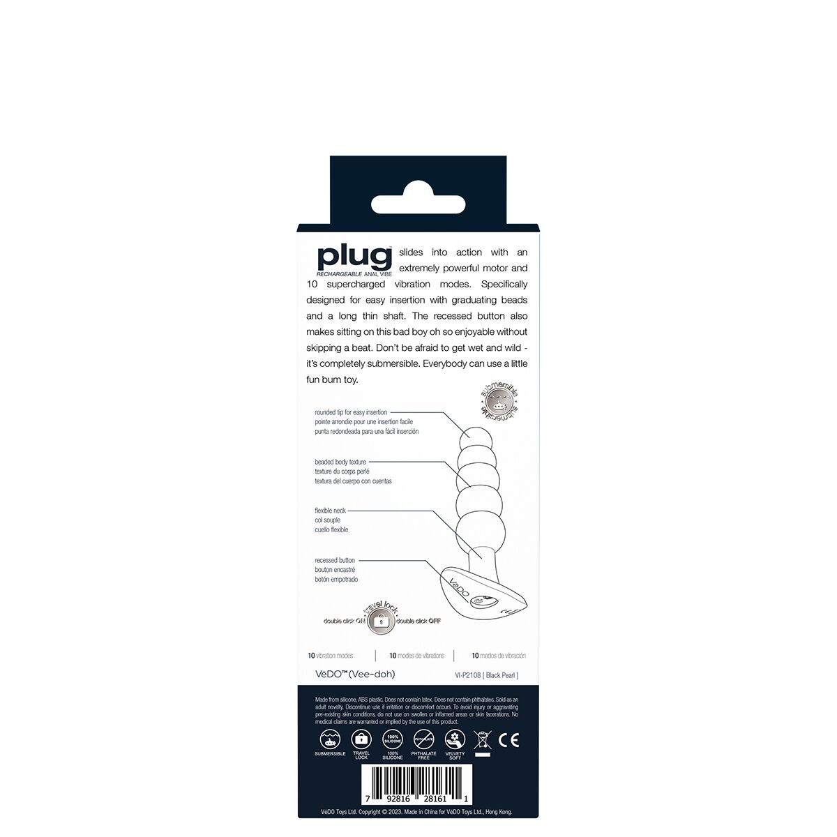 Buy a VeDO Plug  Black vibrator.