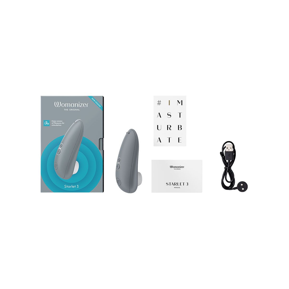 Buy a Womanizer Starlet 3  Gray vibrator.