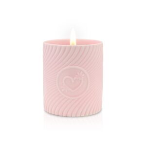 HighOnLove Pink Massage Candle Lychee Martini Massage Candle