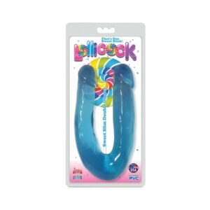 Dildo Curve Novelties Blue Curve Toys Lollicock Sweet Slim Double Dipper Dual Ended Berry