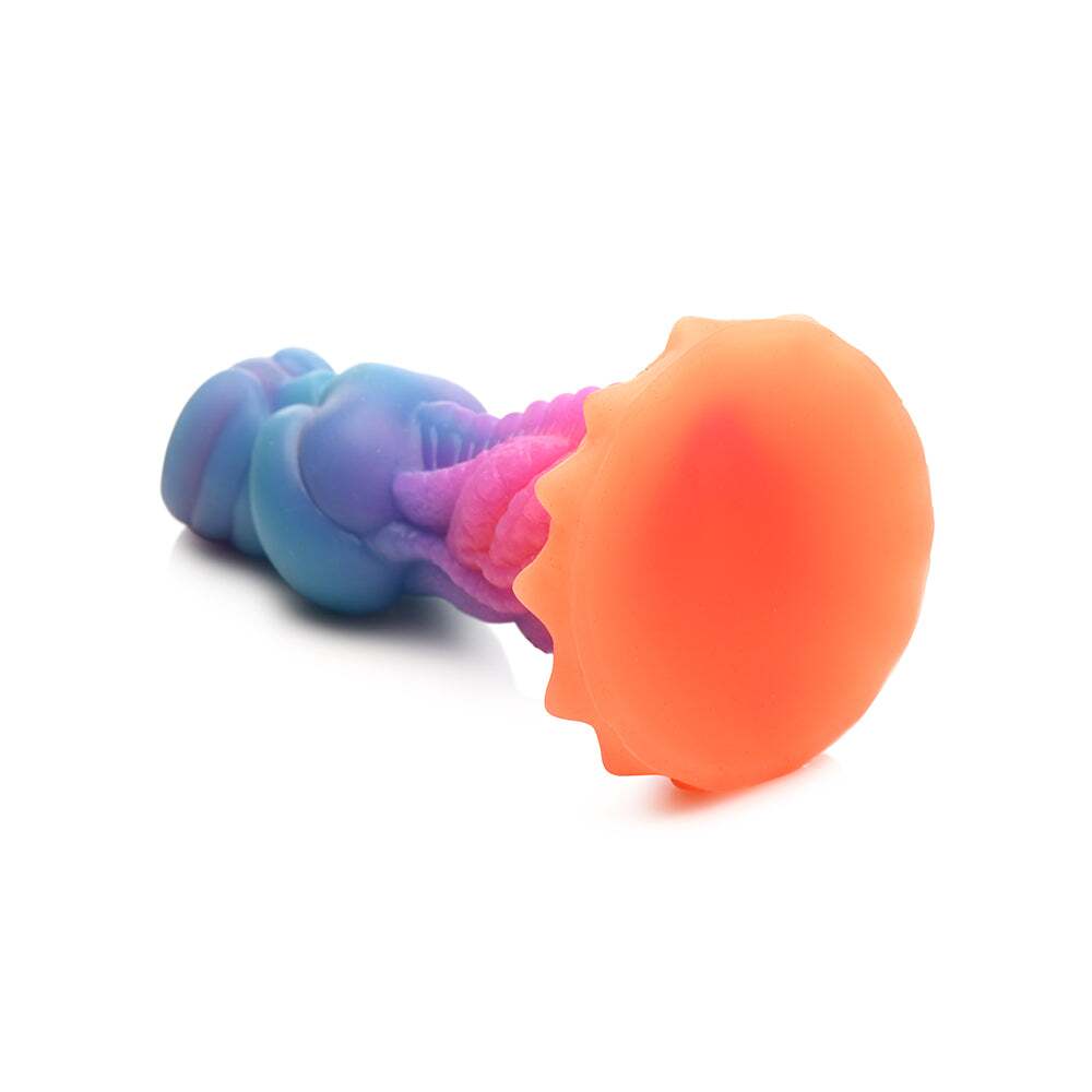 Dildo from XR Brands in Multi-Color pictured for anal pleasure for Her or Him