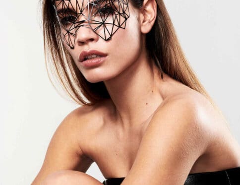 Try wearing this bijoux indiscrets decal eyemask - kristine sexy mask made by bijoux indiscrets at hervibrators. Com now.