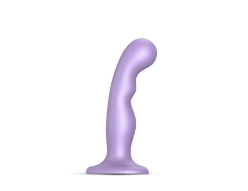 Strap on me p amp g plug dil metallic lilac medium dildo made by strap-on-me on sale at hervibrators. Com