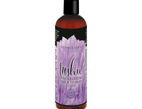 A top choice for vegans, intimate earth tushie hybrid anal relax glide 8 oz. Personal vegan lubricant by intimate earth is for sale at hervibrators. Com.