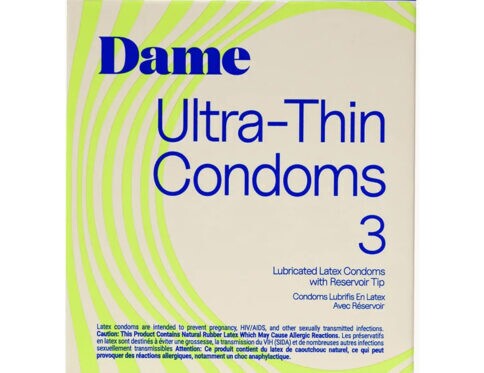 Best dame condom 3-pack her care dame products condoms on sale at hervibrators. Com.