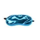 Foxtails Satin Eye Mask Aqua luxury blindfold for adult sensory play