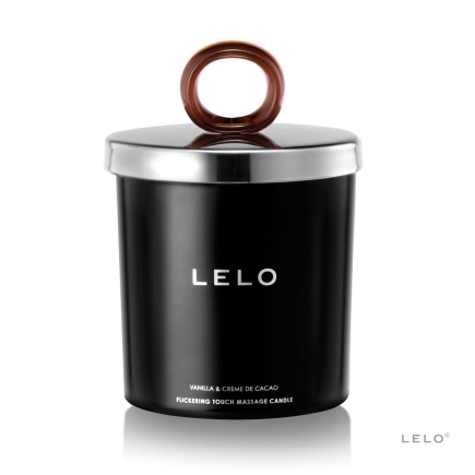 Buy LELO Flickering Touch Massage Candle Vanilla & Crme de Cacao for her or him.