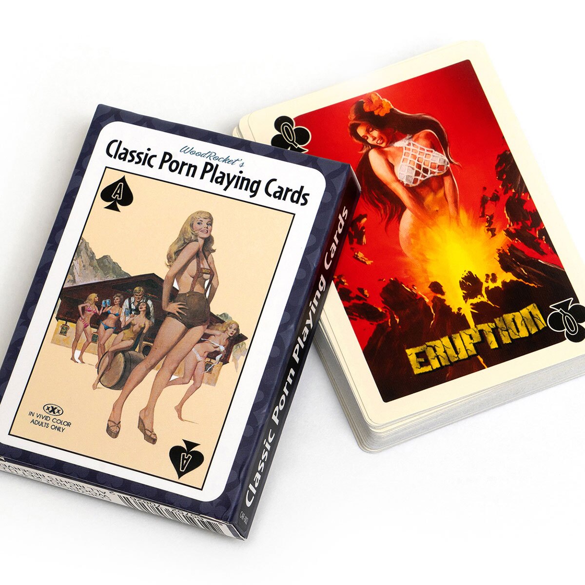 Buy  Wood Rocket Classic Porn Playing Cards book for her.