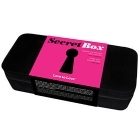 Buy and try  Love To Love Secret Black Velvet Lock Box sex toy storage by Lovely Planet