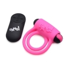 Pink XR Brands vibrator BANG! Silicone Cock Ring &amp
