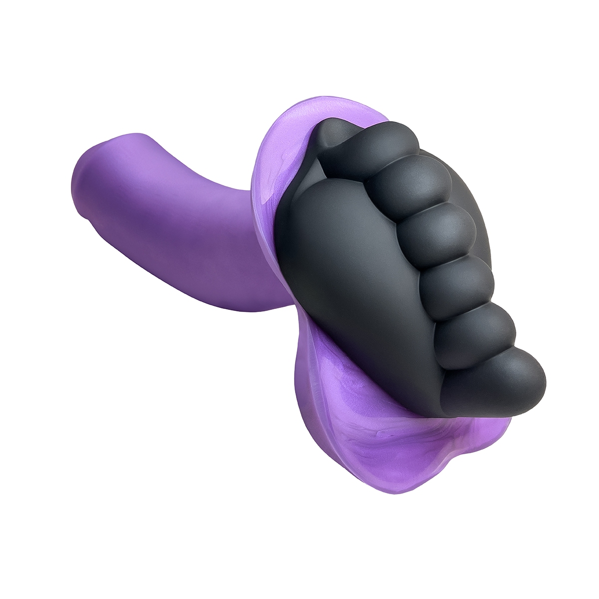 Charging setup for Black Banana Pants vibrator including cable