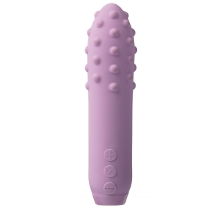 Je Joue vibrator Duet Lilac shown in hand for scale