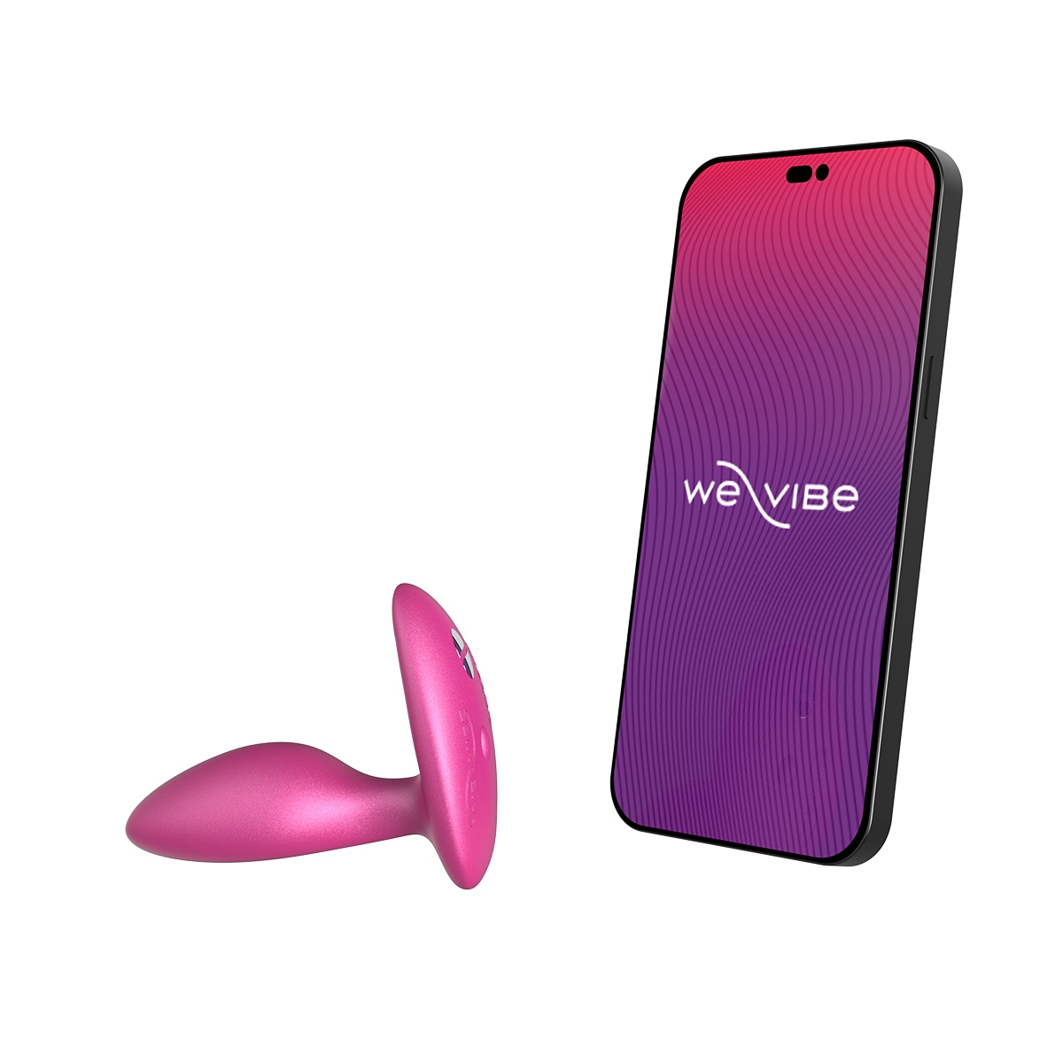Product image of the Pink We-Vibe vibrator on clean background