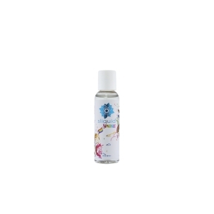 Bottle of 2 oz Water Based Lube Sliquid showing clean, lightweight formula