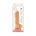 5 inch Dildo by NS Novelties in Vanilla Ivory Beige shown for use by Her or Him
