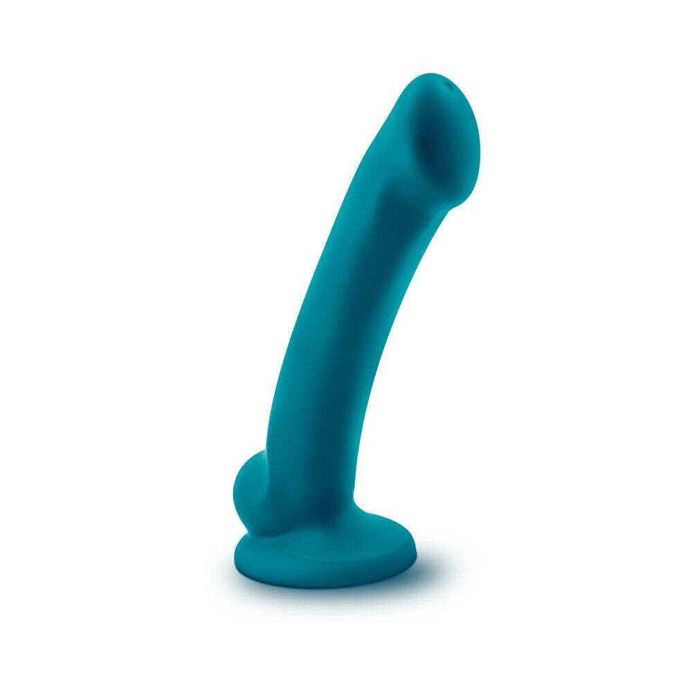 7 inch Dildo from Blush in Teal Turquoise Aqua designed for anal sex with Her or Him
