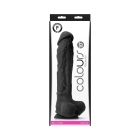10 inch Dildo by NS Novelties in Black shown for use by Her or Him