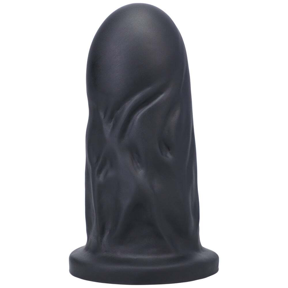 Dildo by Tantus in Black shown for use by Her or Him