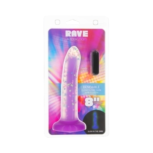 8 inch Dildo by BMS in White shown for use by Her or Him