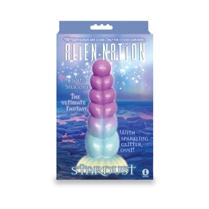8.3 inch Dildo by Icon Brands in Multi-Color shown for use by Her or Him
