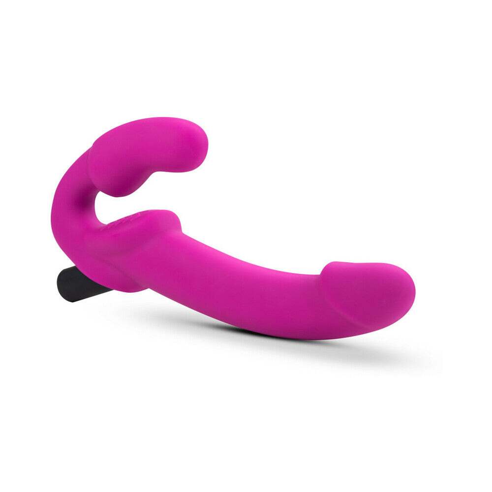 9.5 inch Dildo from Blush in Hot Pink Magenta Fuchsia designed for anal sex with Her or Him