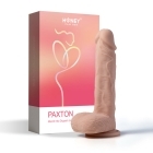 7.5 inch Dildo by Honey Play Box in Vanilla Ivory Beige shown for use by Her or Him
