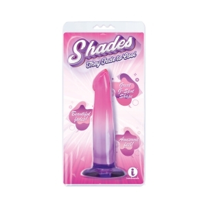 6.25 inch Dildo by Icon Brands in Multi-Color shown for use by Her or Him