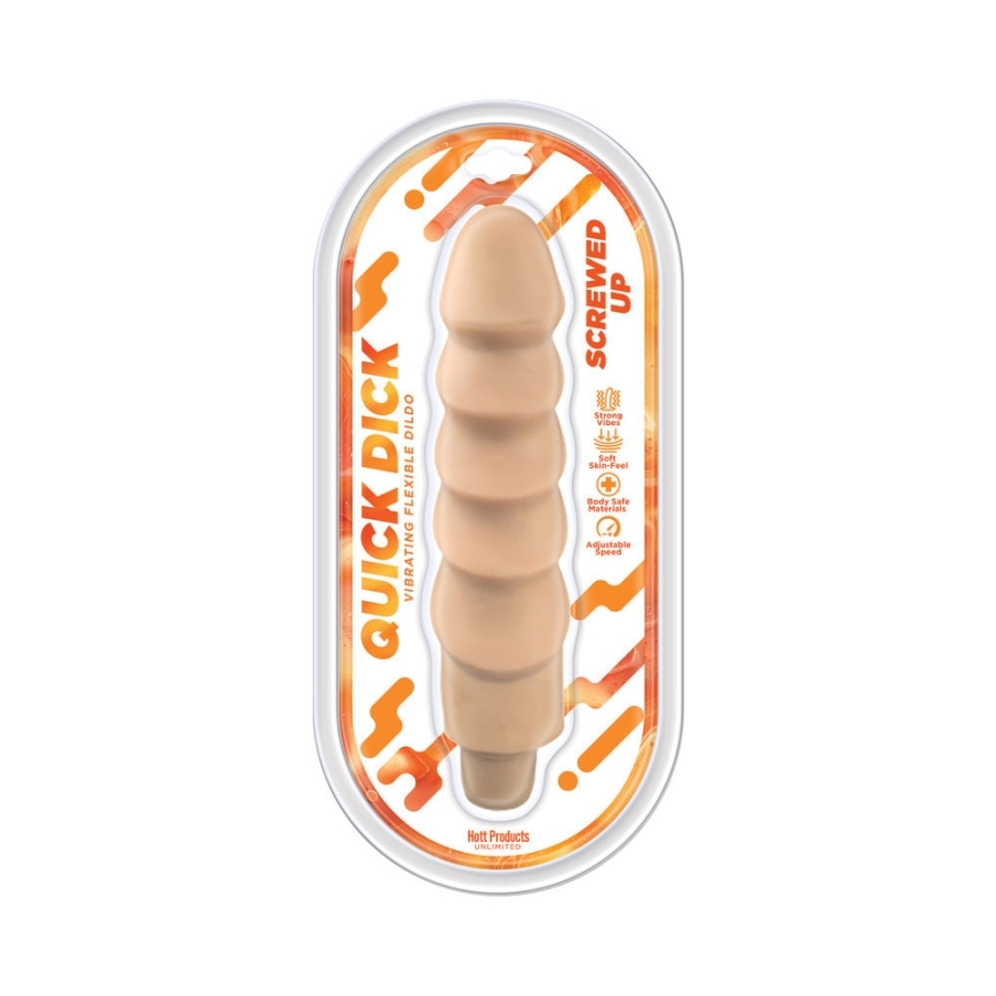 8.5 inch Dildo by Hott Products in  shown for use by Her or Him